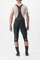 CASTELLI Cycling bib shorts - ENTRATA 2 3/4 - black
