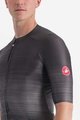 CASTELLI Cycling short sleeve jersey - AERO RACE 6.0 - anthracite