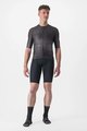 CASTELLI Cycling short sleeve jersey - AERO RACE 6.0 - anthracite