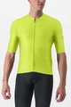 CASTELLI Cycling short sleeve jersey - AERO RACE 6.0 - yellow