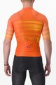 CASTELLI Cycling short sleeve jersey - CLIMBER'S 3.0 - orange