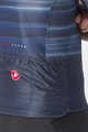 CASTELLI Cycling short sleeve jersey - CLIMBER'S 3.0 - blue