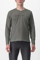 CASTELLI Cycling summer long sleeve jersey - TRAIL TECH 2 - grey