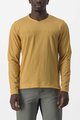 CASTELLI Cycling summer long sleeve jersey - TRAIL TECH 2 - yellow