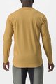 CASTELLI Cycling summer long sleeve jersey - TRAIL TECH 2 - yellow