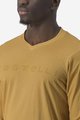 CASTELLI Cycling summer long sleeve jersey - TRAIL TECH 2 - yellow