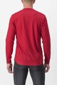 CASTELLI Cycling summer long sleeve jersey - TRAIL TECH 2 - red