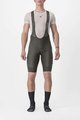 CASTELLI Cycling bib shorts - UNLIMITED CARGO - green