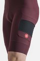 CASTELLI Cycling bib shorts - UNLIMITED CARGO - bordeaux