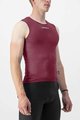 CASTELLI Cycling sleeve less t-shirt - PRO MESH 2.0 - bordeaux