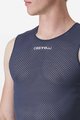 CASTELLI Cycling sleeve less t-shirt - PRO MESH 2.0 - blue