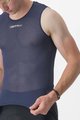 CASTELLI Cycling sleeve less t-shirt - PRO MESH 2.0 - blue