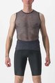 CASTELLI Cycling sleeve less t-shirt - MIRACOLO WOOL - grey