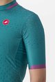 CASTELLI Cycling short sleeve jersey - PEZZI LADY - green