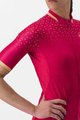 CASTELLI Cycling short sleeve jersey - PEZZI LADY - red