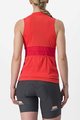 CASTELLI Cycling sleeveless jersey - ANIMA 4 LADY - orange