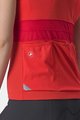 CASTELLI Cycling sleeveless jersey - ANIMA 4 LADY - orange