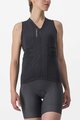 CASTELLI Cycling sleeveless jersey - ANIMA 4 LADY - anthracite