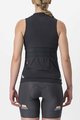 CASTELLI Cycling sleeveless jersey - ANIMA 4 LADY - anthracite