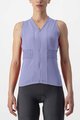 CASTELLI Cycling sleeveless jersey - ANIMA 4 LADY - purple