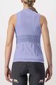 CASTELLI Cycling sleeveless jersey - ANIMA 4 LADY - purple