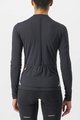 CASTELLI Cycling summer long sleeve jersey - ANIMA 4 LADY - anthracite