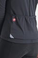 CASTELLI Cycling summer long sleeve jersey - ANIMA 4 LADY - anthracite