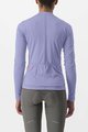 CASTELLI Cycling summer long sleeve jersey - ANIMA 4 LADY - purple