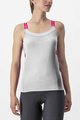 CASTELLI Cycling sleeveless jersey - BAVETTE LADY - ivory