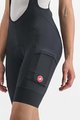 CASTELLI Cycling bib shorts - UNLIMITED CARGO LADY - black