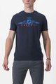 CASTELLI Cycling short sleeve t-shirt - ARMANDO 2 TEE - blue