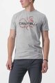 CASTELLI Cycling short sleeve t-shirt - FINALE - grey
