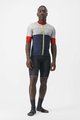 CASTELLI Cycling short sleeve jersey - SEZIONE - ivory/blue/red