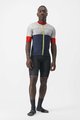 CASTELLI Cycling short sleeve jersey - SEZIONE - ivory/blue/red