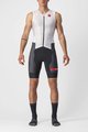 CASTELLI Cycling skinsuit - FREE SANREMO 2 - black/white