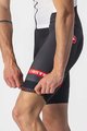 CASTELLI Cycling skinsuit - FREE SANREMO 2 - black/white