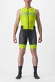 CASTELLI Cycling skinsuit - FREE SANREMO 2 - black/yellow