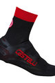 CASTELLI Cycling shoe covers - BELGIAN  - black/red