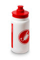 CASTELLI Cycling water bottle - SUMMER 550 ML - red/white
