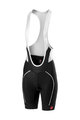 CASTELLI Cycling bib shorts - VELOCISSIMA LADY - black/white