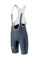 CASTELLI Cycling bib shorts - EVOLUZIONE 2.0 - blue