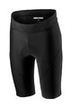 CASTELLI Cycling shorts without bib - VELOCISSIMO IV - red