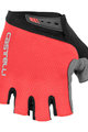 CASTELLI Cycling fingerless gloves - ENTRATA - red