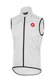 CASTELLI Cycling gilet - SQUADRA - white