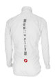 CASTELLI Cycling windproof jacket - SQUADRA ER - white