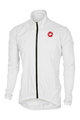 CASTELLI Cycling windproof jacket - SQUADRA ER - white