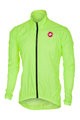 CASTELLI Cycling windproof jacket - SQUADRA ER - yellow