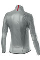 CASTELLI Cycling windproof jacket - ARIA SHELL - grey