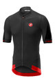 CASTELLI Cycling short sleeve jersey - VOLATA 2.0 - red/black