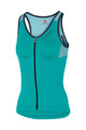 CASTELLI Cycling sleeveless jersey - SOLARE LADY - blue